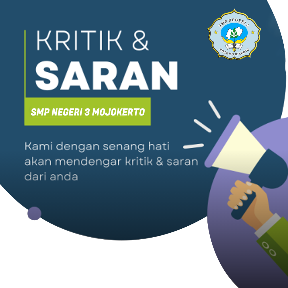 KOTAK KRITIK & SARAN SMP NEGERI 3 MOJOKERTO